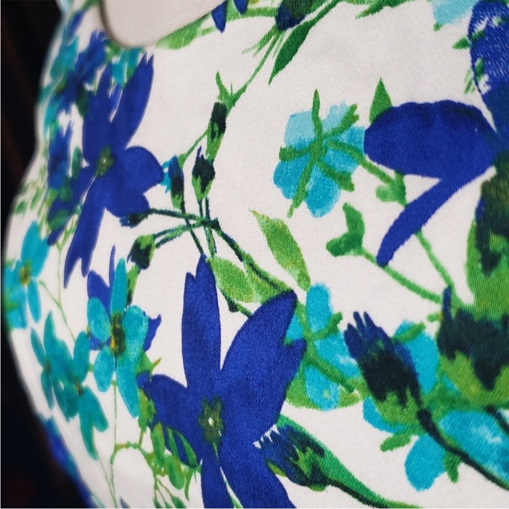 Calvin Klein floral high low dress size 6 - Picture 4 of 7